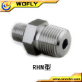 Regular Stainless Steel 2 Male Nipple Reducer Connector